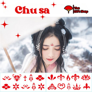 Chu sa, hình xăm dán (temporary tattoo) miếng dán , hình dán cổ trang