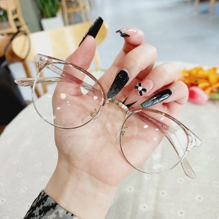 Gọng kính cận nam nữ dáng oval VE37 chất liệu gọng nhựa dẻo, nhận cắt cận viễn loạn Kính mắt ViVi