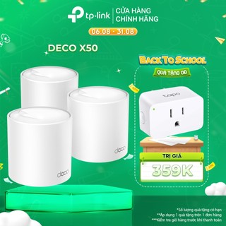[Hỏa Tốc] Bộ Phát Wifi Mesh TP-Link Deco X50 Chuẩn WiFi 6 AX3000