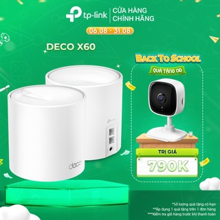 Bộ phát wifi mesh tp-link deco x60 wifi 6 ax5400