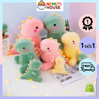 Thú nhồi bông khủng long má hồng đáng yêu cho bé, gấu bông khủng long má hồng dễ thương, gấu bông giá rẻ