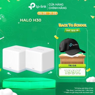 Hệ Thống Wifi Mesh Mercusys Halo S12 / H30 Chuẩn AC1200 Dành Cho Gia Đình