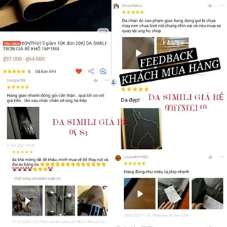 DA SIMILI TRƠN GIÁ RẺ KHỔ 1M4