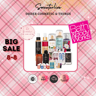 HÀNG THANH LÝ SALE - LỖI VỎ Body Mist (Bill US) - Bộ xịt thơm toàn thân BATH & BODY WORKS