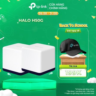 [Hỏa Tốc] Hệ Thống Wifi Mesh Mercusys Halo H50G Dành Cho Gia Đình Chuẩn AC1900