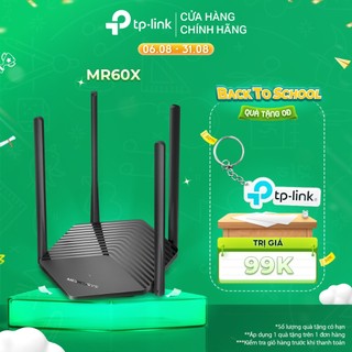 [Hỏa Tốc] Bộ Phát Wifi 6 Mercusys MR60X Chuẩn AX Tốc Độ 1500Mbps
