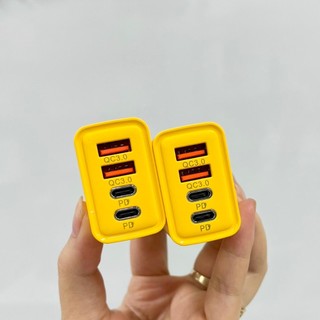 Củ Sạc Nhanh 120W 4 cổng USB + Type C PD