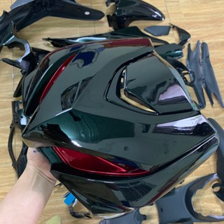  Bộ Dàn áo xe Wave RSX 110 đời 2010 đến 2011 màu ĐEN- nhựa nguyên sinh ABS 