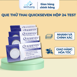 Que Thử Thai Quickseven hộp 24 que