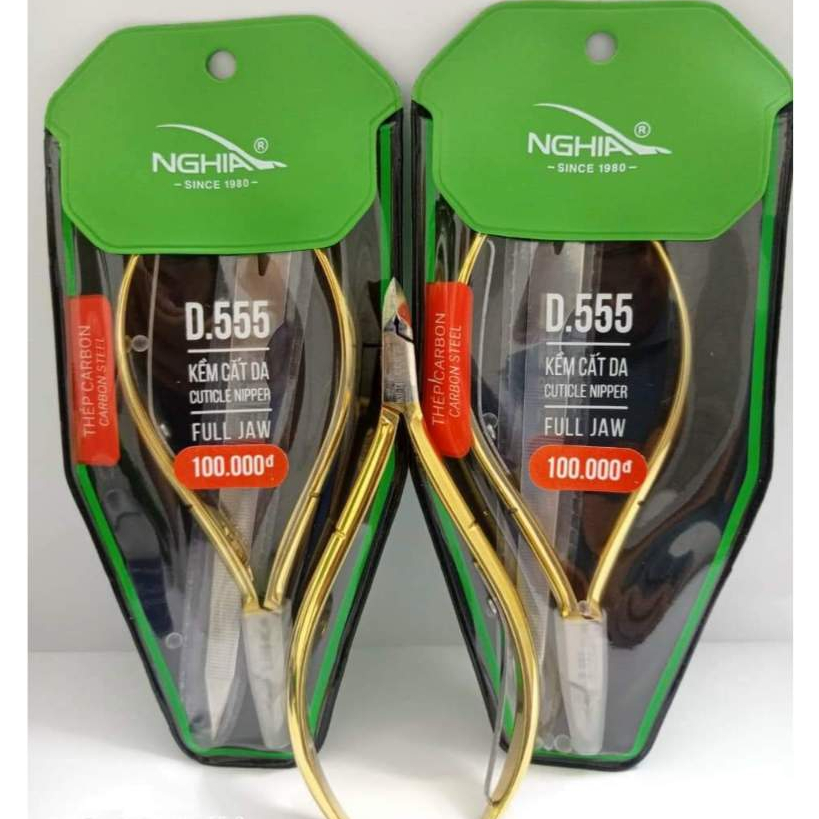 Kềm Nghĩa D555 nhặt da CHÍNH HÃNG