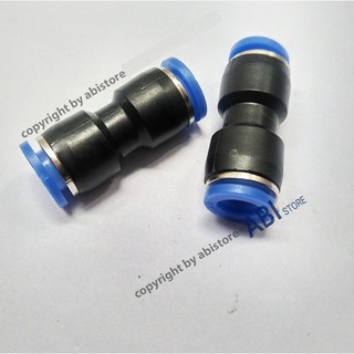 MĂNG SÔNG NỐI NHANH ỐNG 8MM, CÚT NỐI NHANH NHỰA THẲNG TRONG HỆ THỐNG PHUN SƯƠNG LÀM MÁT