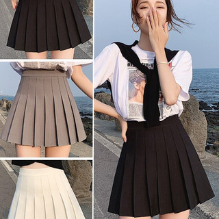 Chân váy tennis dáng ngắn xoè xếp ly nhẹ nhàng nữ tính, CV ngắn basic phong cách Hàn Quốc có kèm lót - 29feb.closet