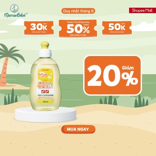 Chai dung dịch rửa bình sữa và rau quả chiết xuất từ dầu cọ combi dung tích 300ml