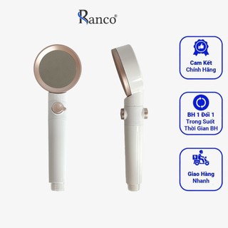 Bát vòi hoa sen tắm tăng áp mạnh RANCO bật tắt điều chỉnh mức nước có lõi lọc nước RO - 2015