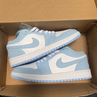 Giày sneaker jd1 low aluminum, jd xanh dương nhạt nam nữ hàng cao cấp