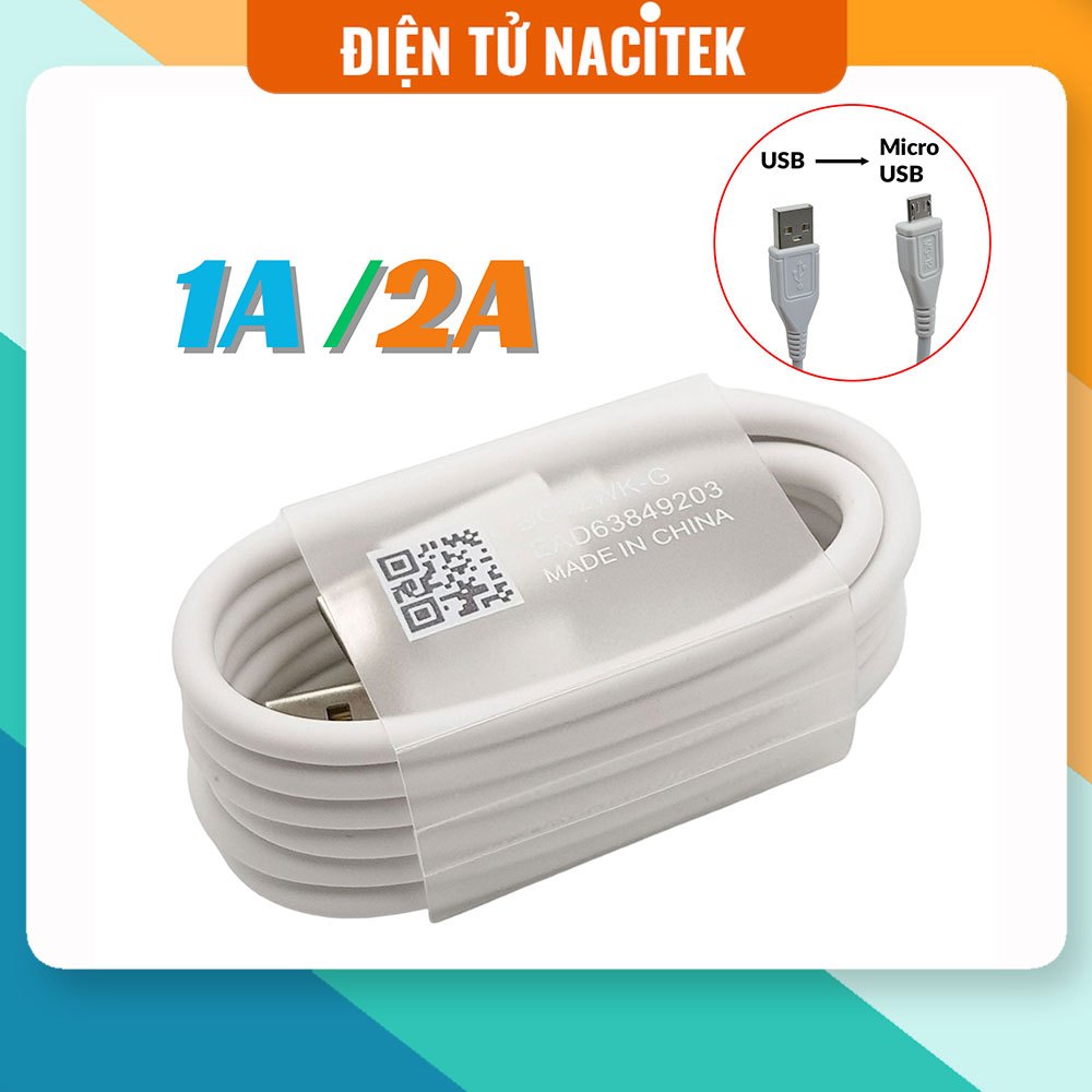 [NSHOP] Cáp (cable) sạc Micro USB , cáp dữ liệu dài 1 mét