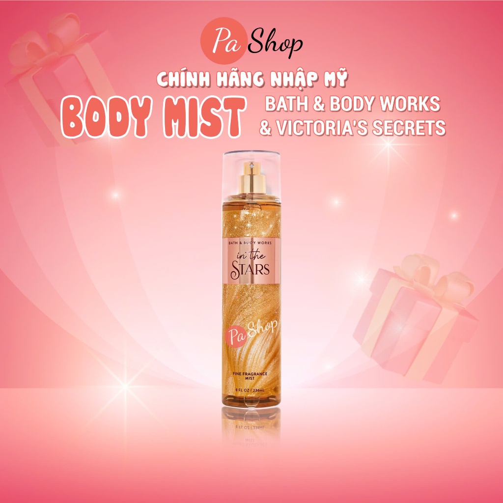 Body mist In The Stars xịt thơm toàn thân