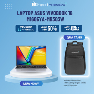 Laptop asus vivobook 16 m1605ya-mb303w - bảo hành 24 tháng