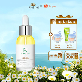 Tinh chất hỗ trợ trị mụn, ngăn ngừa mụn ample:n acne shot ampoule 30ml