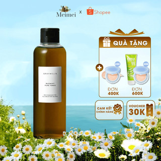 Toner ngải cứu làm dịu da graymelin mugwort pure toner 200ml