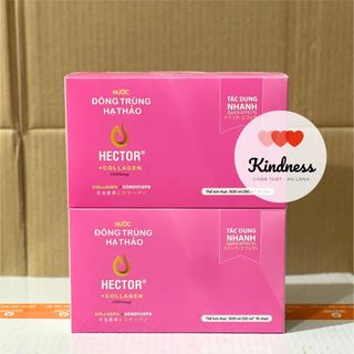 Combo 02 hộp đông trùng hạ thảo hector collagen