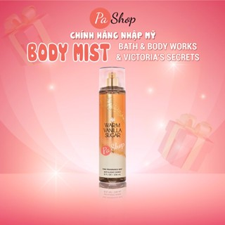 Body mist Warm Vanilla Sugar xịt thơm toàn thân