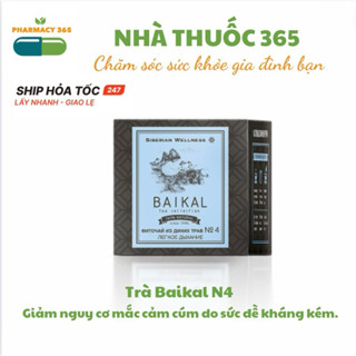 [Trà hô hấp N4] Thực phẩm bảo vệ sức khỏe Trà thảo mộc Baikal tea collection Herbal tea N4 - 30 gói