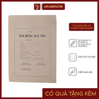 Túi đựng bài thi chuẩn form của BGD & ĐT