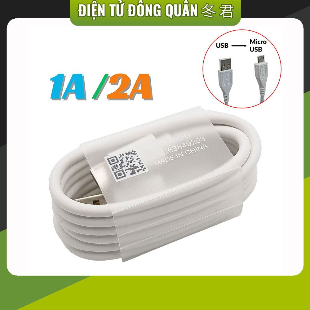 [HCM] Cáp (cable) sạc Micro USB , cáp dữ liệu dài 1 mét