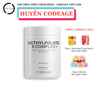 Viên bổ não codeage methylfolate b complex 120 viên -