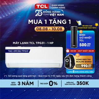  Máy lạnh TCL 1 HP TAC-09CSD/TPG31- Máy lạnh 1 ngựa