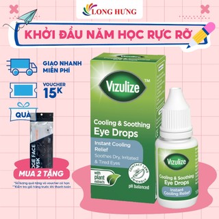 Dung dịch nhỏ mắt Vizulize Cooling & Soothing Eye Drops làm mát và dịu mắt
