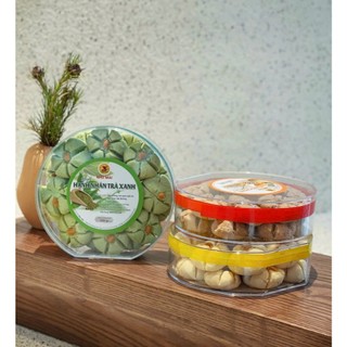 BÁNH HẠNH NHÂN TRÀ XANH- (HỘP 330g)
