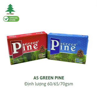 Giấy in, giấy photo green pine a5 đl - 65gsm - 70gsm