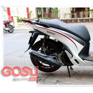 Nẹp sườn SH 2012-2016 kiểu độ SH Ý