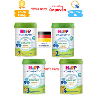 Sữa hipp organic combiotic số 1,2,3,4 sữa công thức lon 800g date 2026