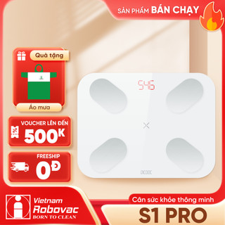 Cân Điện Tử Thông Minh PICOOC S1 Pro - Phiên Bản Quốc Tế - APP Tiếng Việt - Phân Tích Cơ Thể 13 Chỉ Số - Hàng Chính Hãng