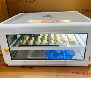 Máy ấp trứng Ánh Dương đảo tự động 50 trứng thùng hợp kim cao cấp