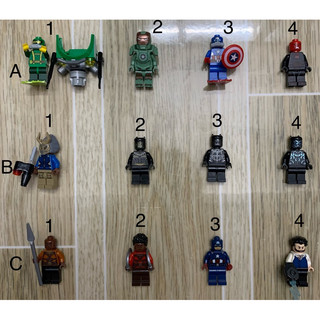 Lego minifigures nhân vật siêu anh hùng marvel hàng chính hãng