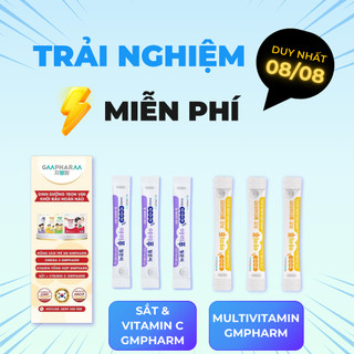 Sample 3 gói trải nghiệm sản phẩm