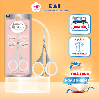 Kéo tỉa lông mày kai 000kq3113 màu trắng