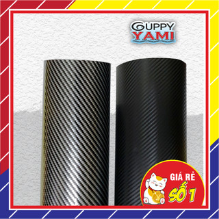 DECAL CARBON BÓNG | DECAL CARBON MỜ (theo tấm) dán trang trí xe hơi, Xe Máy, Điện Thoại, Laptop,...