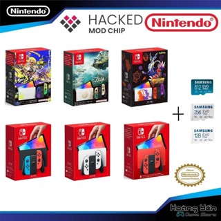 Bảo hành 12 tháng - Máy Nintendo Switch Oled Hack 512GB/ 256GB và 1TB Mod Chip