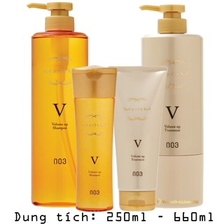 Dầu gội và xả tăng phồng Number three 003 Muriem V 660ml