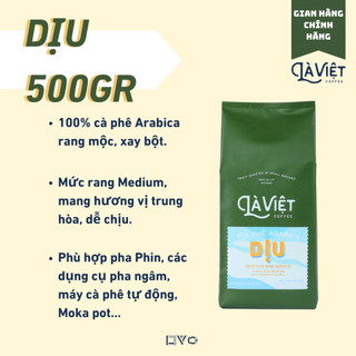 Cà phê bột là việt dịu 100% arabica 500g vị cân bằng