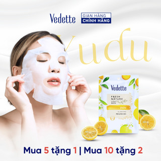 Mặt nạ thiên nhiên Vedette Yuzu 22ml (TPM039)
