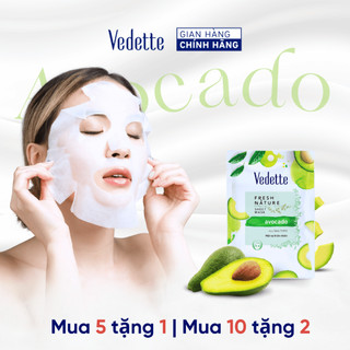 Mặt nạ thiên nhiên Vedette Bơ 22ml (TPM036)
