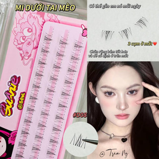 Mi dưới chữ V, chữ A tự nối tại nhà ( Chưa kèm keo và nhíp )