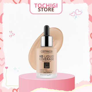 Kem Nền Catrice HD Liquid Coverage Foundation 30ml