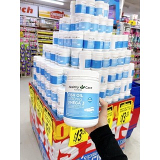 Dầu cá healthy care _ fish oil 1000mg omega 3 healthycare 400 viên